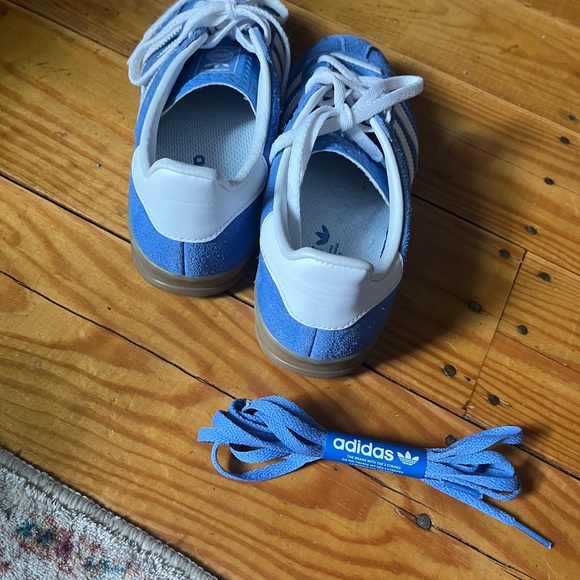 Adidas Blue Gazelle Size 36 2/3   / 5.5 - Picture 2 of 6